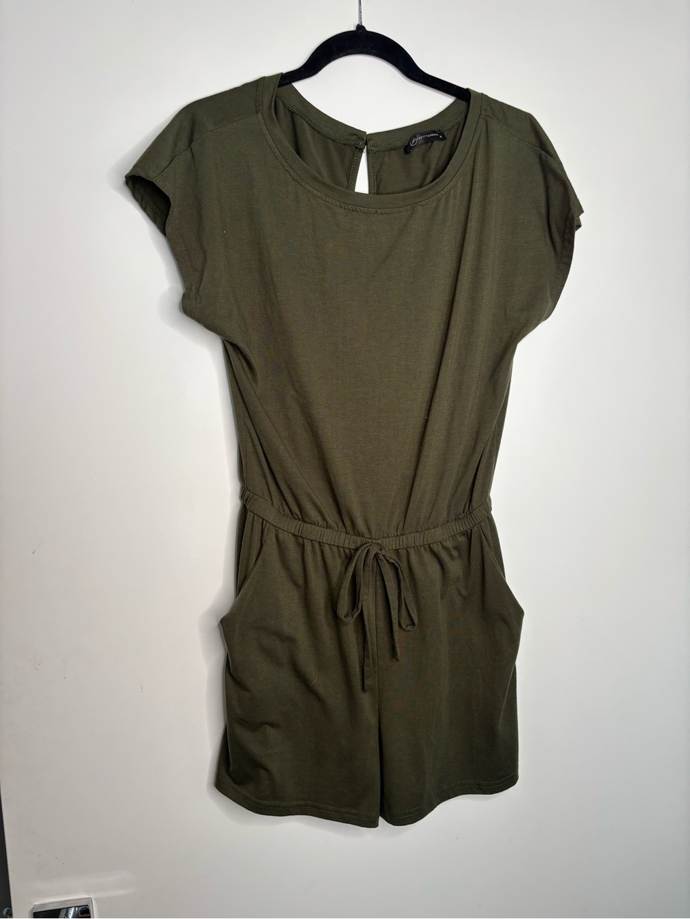 PrettyGarden olive green romper